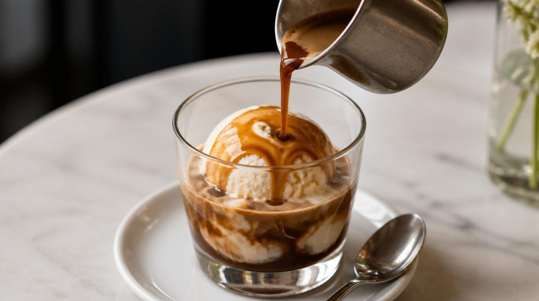 Affogato al caffè: Tradiční italský dezert ze dvou surovin