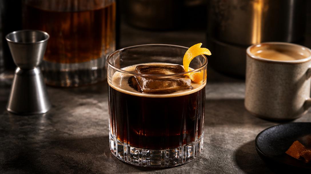 Espresso Old Fashioned: Kávový recept pro milovníky silných drinků