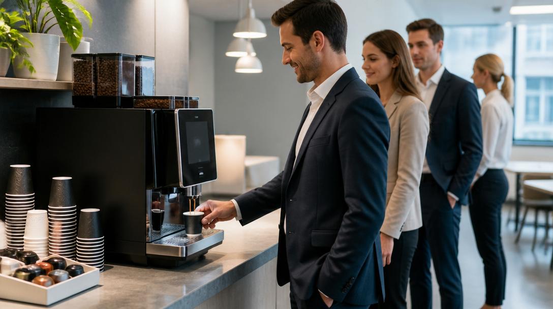 Gimoka jako král kancelářské kávy: Proč je tak populární v kávomatech?