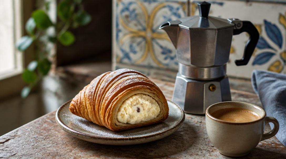 Jaká káva z moka konvičky nejlépe doplní neapolskou Sfogliatellu