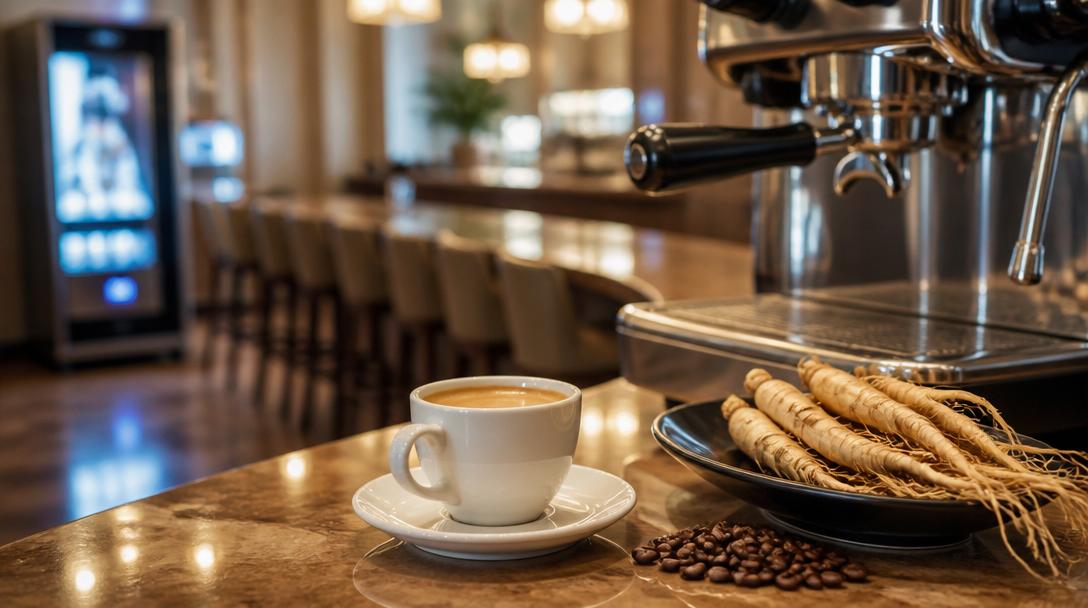 Bylinná alternativa Caffè Ginseng a její popularita v Itálii