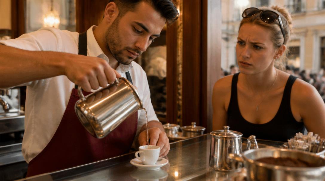 Co vám barista připraví pokud v Římě požádáte o americano