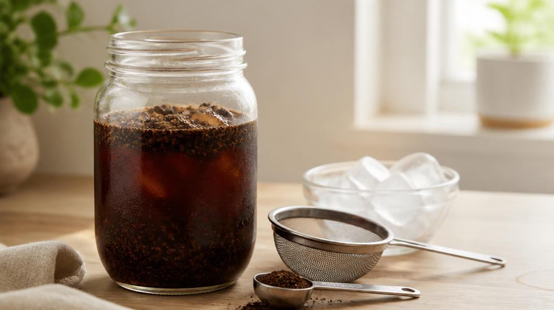 Domácí Cold Brew: Jak na dokonale jemnou ledovou kávu bez kyselosti