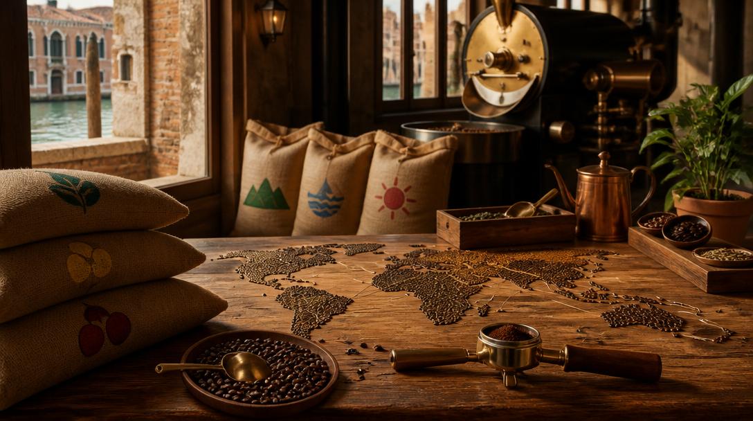 Goppion Caffè Espresso di Piantagione: Káva s jasným původem z Benátek