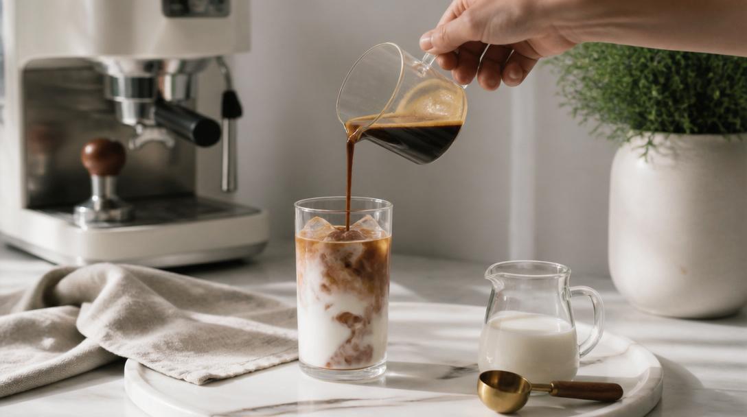 Jak udělat perfektní Iced Latte doma bez profesionálního kávovaru