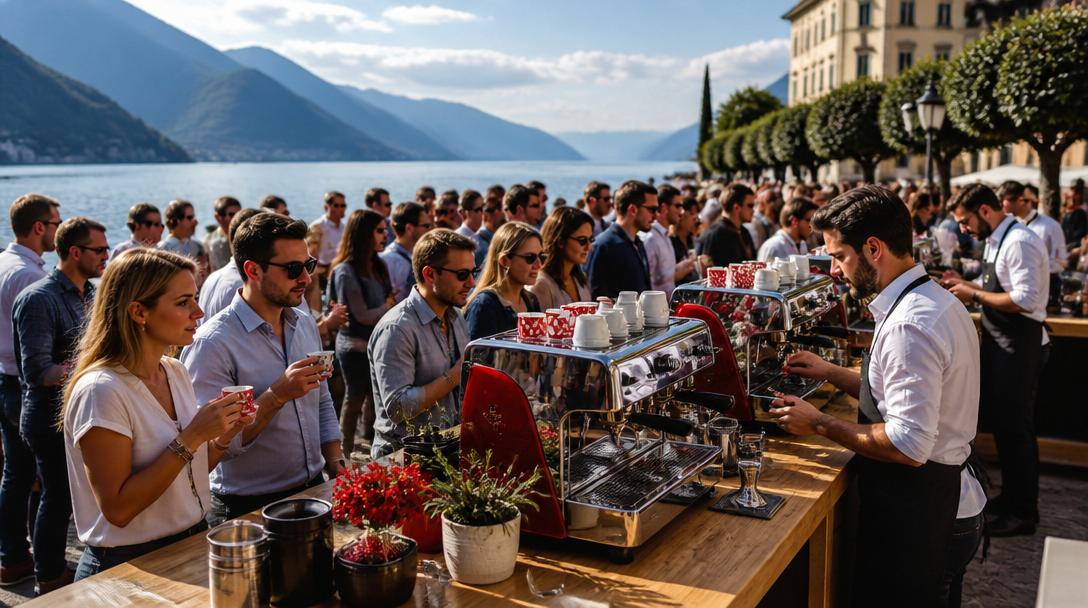 Lucaffé a jejich kávový festival: Jak se oslavuje espresso u jezera Garda