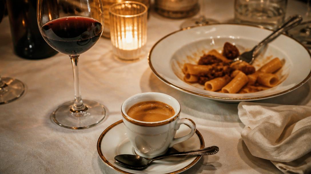 Proč je malé espresso nejlepším digestivem po italské večeři