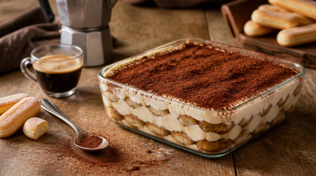 Recept na neodolatelné domácí Tiramisu s využitím pravého espressa
