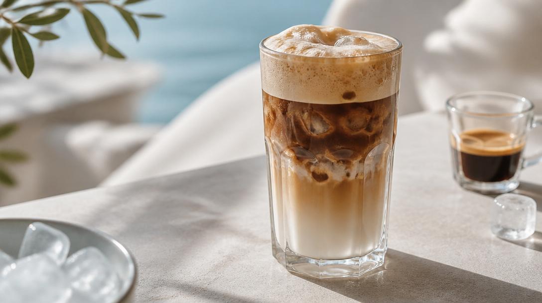 Recept na osvěžující ledové cappuccino v italském stylu