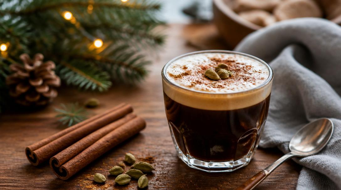 Vánoční espresso s kardamomem a skořicí: Recept na sváteční pohodu